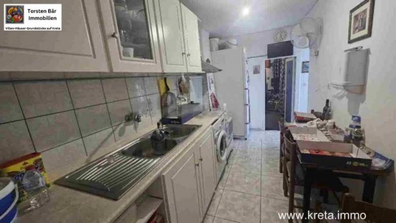 Gazi Kreta, Gazi renoverierte Erdgeschosswohnung 115m² Wfl Wohnung kaufen